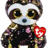 Ty BEANIE BOOS - REGULAR SEQUINS DANGLER SLOTH