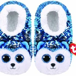 TY SEQUIN SLIPPER SOCKS - SLUSH MEDIUM