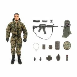 WORLD PEACEKEEPERS 1:6 MILITARY FIGURE AND ACCESSORIES MARINE (NBC SPECIALIST) -Cheap Boy's Toy Store 018859456954 MarineSpecialist 2 9ad83c04 9785 4500 b848 41ec71dafb50