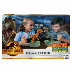 JURASSIC WORLD DOMINATION GAME BLUE VS ATROCIRAPTOR