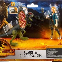 JURASSIC WORLD CLAIRE AND DILOPHOSAURUS