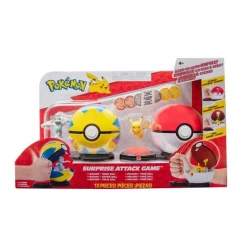 POKEMON SURPRISE ATTACK GAME MACHOP + PIKACHU