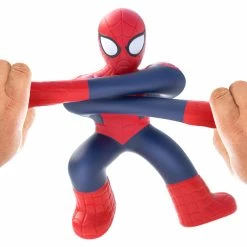 HEROES OF GOO JIT ZU MARVEL SPIDER-MAN -Cheap Boy's Toy Store 41081 HGJZ LIC MARVEL S2 SUP HERO PK SPIDERMAN SQUISH 3DR