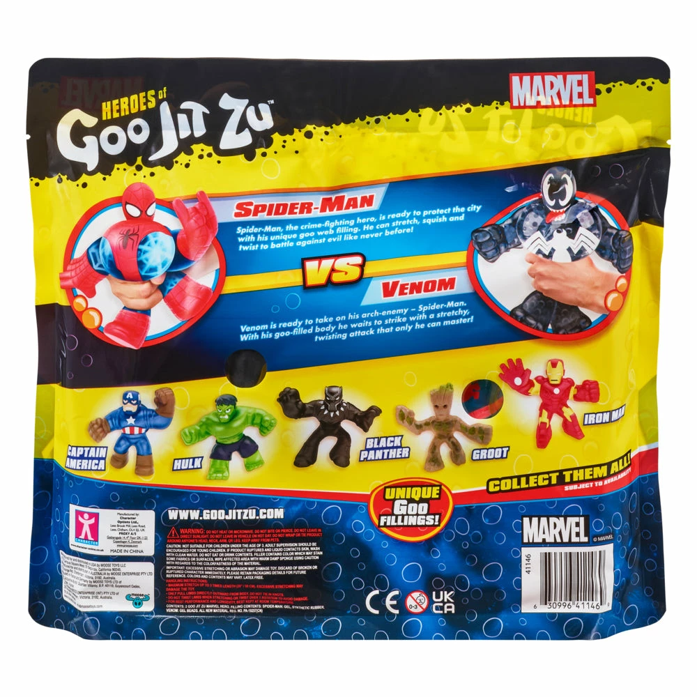 HEROES OF GOO JIT ZU MARVEL SPIDER-MAN VS VENOM - Image 4