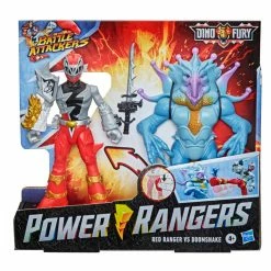 POWER RANGERS DINO FURY RED RANGER VS DOOMSNAKE