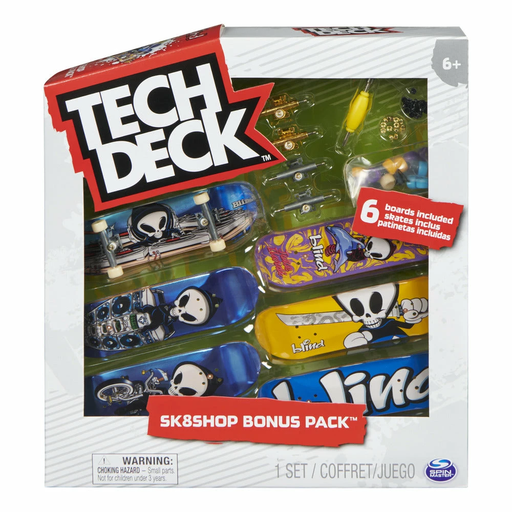 TECH DECK SK8SHOP BONUS PACK ASSORTED STYLES - Image 2