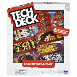 TECH DECK SK8SHOP BONUS PACK ASSORTED STYLES -Cheap Boy's Toy Store 6028845 778988238141 20136708 Sk8Shop Bonus 2520Pack Finesse M29 GML Front PKG