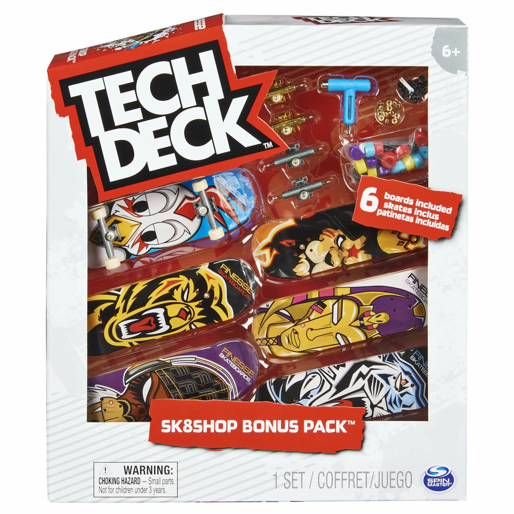 TECH DECK SK8SHOP BONUS PACK ASSORTED STYLES - Image 12
