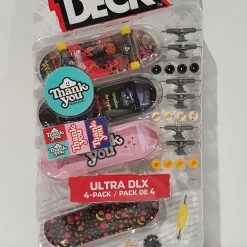 TECH DECK FINGERBOARD THANKYOU 4 PACK