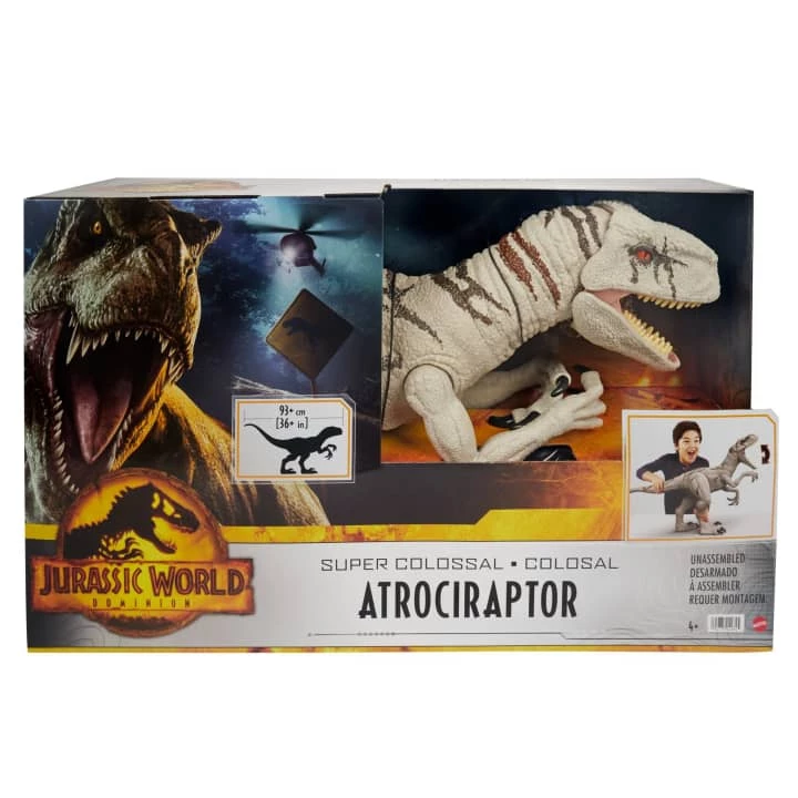JURASSIC WORLD SUPER COLOSSAL ATROCIRAPTOR 1 JURASSIC WORLD SUPER COLOSSAL ATROCIRAPTOR
