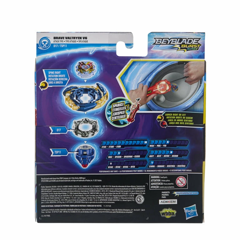 BEYBLADE BURST SURGE SPEEDSTORM SPARK POWER SET 2 BEYBLADE BURST SURGE SPEEDSTORM SPARK POWER SET - Image 2