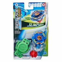 BEYBLADE BURST TURBO SLINGSHOCK STARTER PACK CRYSTAL DRANZER F