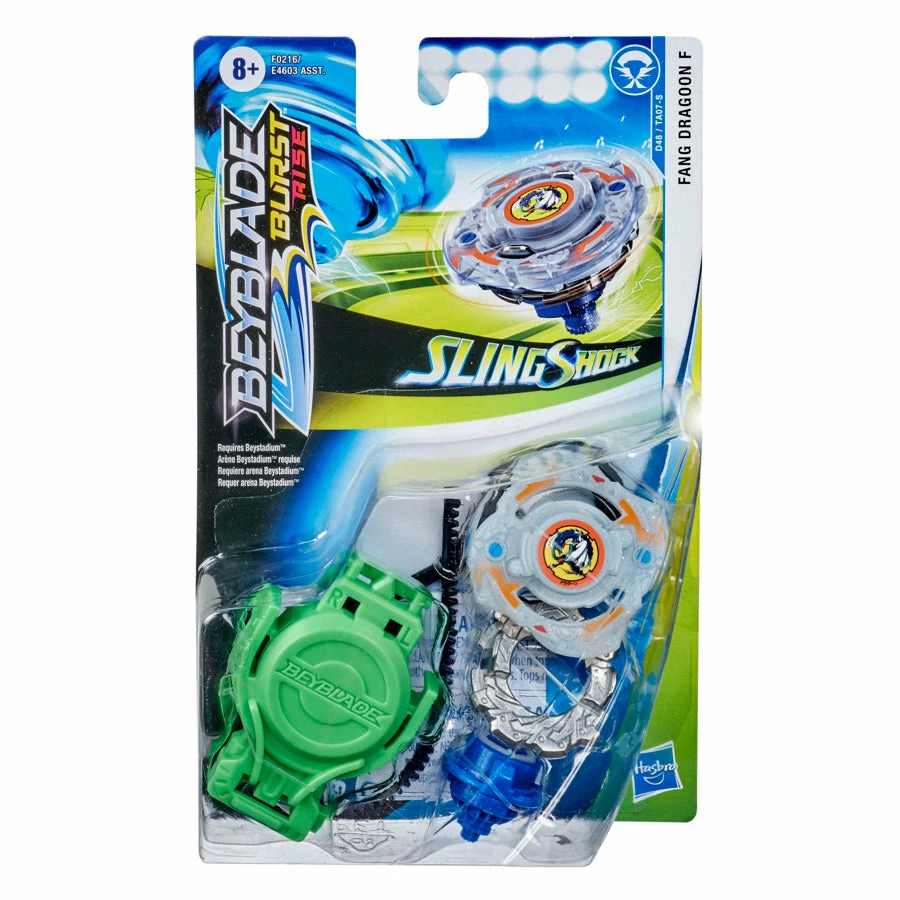 BEYBLADE BURST TURBO SLINGSHOCK STARTER PACK FANG DRAGOON F 1 BEYBLADE BURST TURBO SLINGSHOCK STARTER PACK FANG DRAGOON F