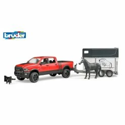 BRUDER RAM POWER WAGON WITH HORSE FLOAT -Cheap Boy's Toy Store Bruder Ram Power Wagon with Horse Float 4001702025014 BR2501 90fae866 d0f1 4657 8155 fe43a09731aa
