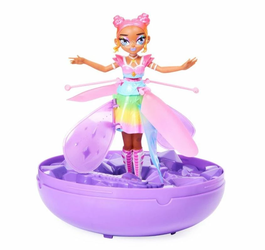 HATCHIMALS PIXIES CRYSTAL FLYER RAINBOW GLITTER 2 HATCHIMALS PIXIES CRYSTAL FLYER RAINBOW GLITTER - Image 2