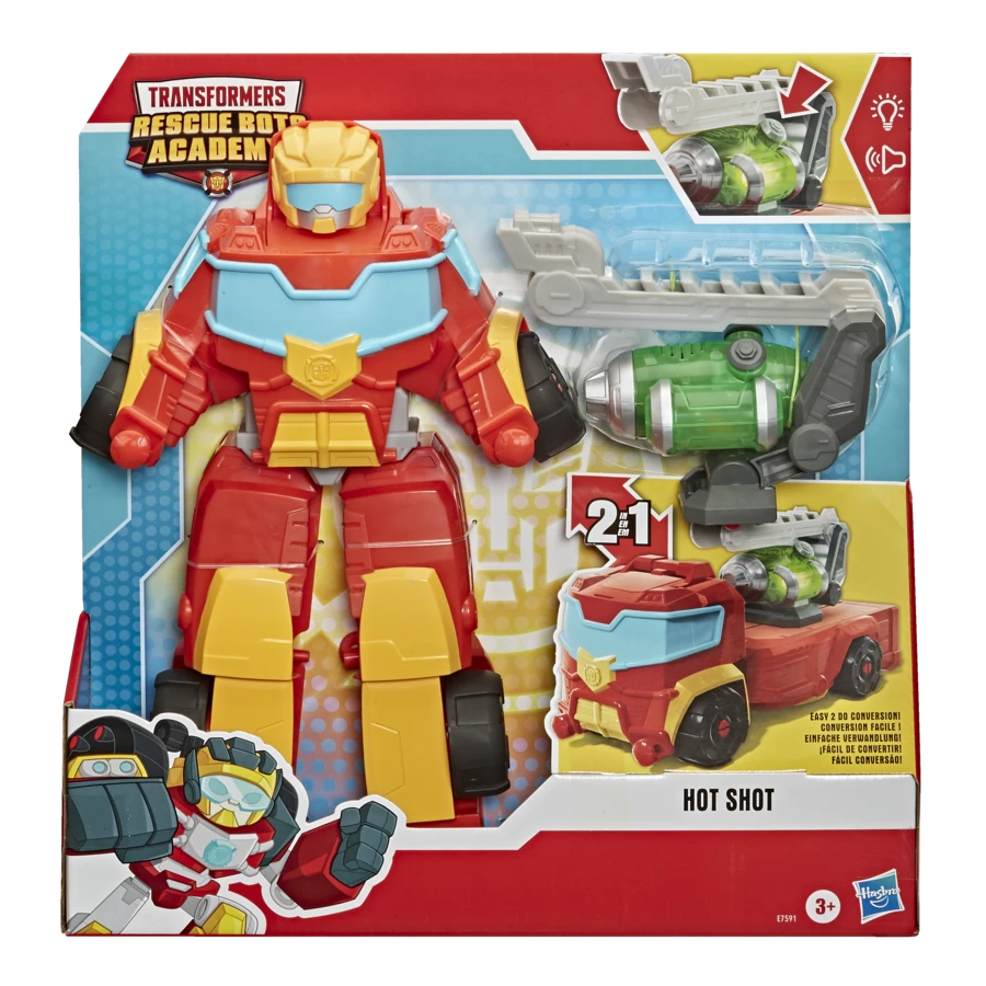 TRANSFORMERS RESCUE BOTS HOT SHOT 1 TRANSFORMERS RESCUE BOTS HOT SHOT