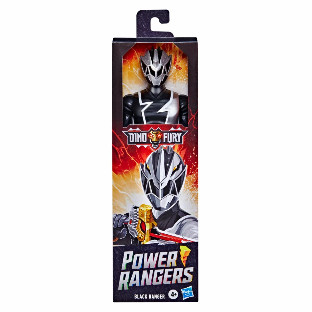 POWER RANGERS DINO FURY 12IN BLACK RANGER 1 POWER RANGERS DINO FURY 12IN BLACK RANGER