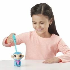 FURREAL FRIENDS WALKALOTS LIL' WAGS BLUE MONKEY 5 FURREAL FRIENDS WALKALOTS LIL' WAGS BLUE MONKEY -Cheap Boy's Toy Store Furreal Friends Walkalots Lil Wags Blue Monkey 3