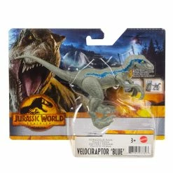 JURASSIC WORLD DOMINION FEROCIOUS PACK VELOCIRAPTOR 'BLUE'
