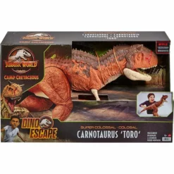 JURASSIC WORLD CAMP CRETACEOUS SUPER COLOSSAL CARNOTAURUS