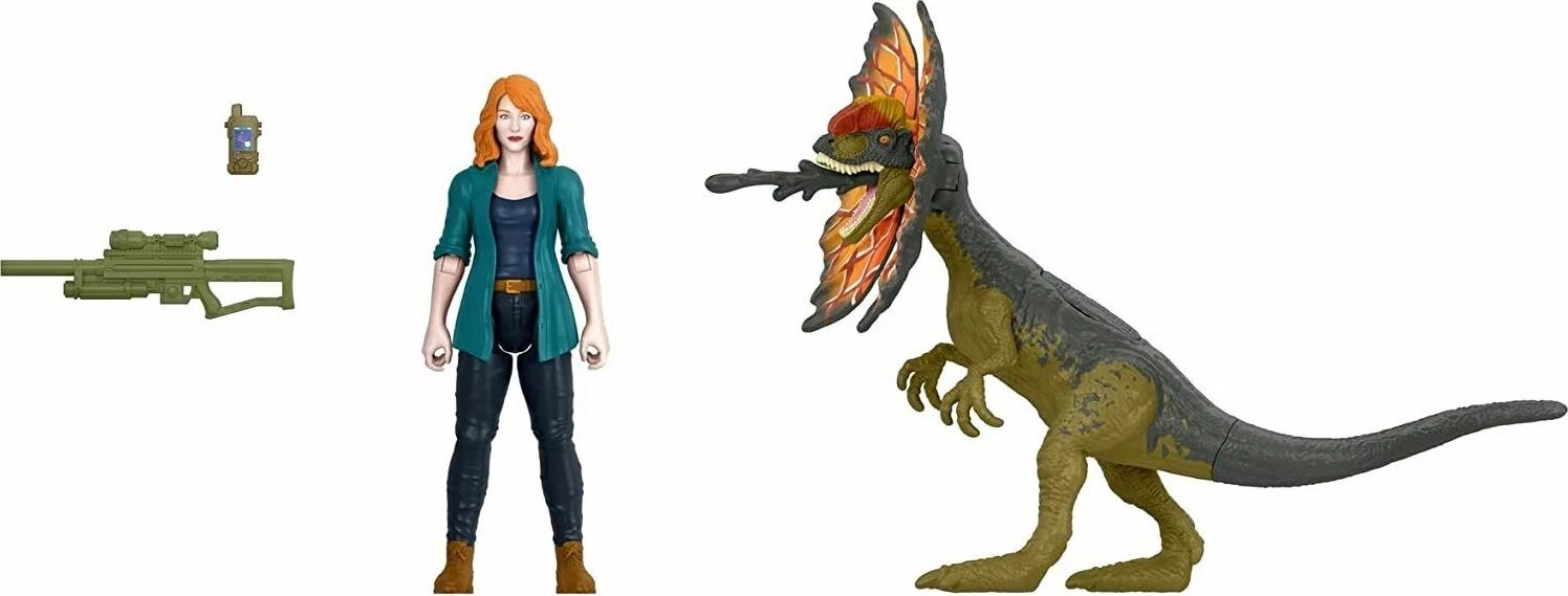 JURASSIC WORLD CLAIRE AND DILOPHOSAURUS 2 JURASSIC WORLD CLAIRE AND DILOPHOSAURUS - Image 2