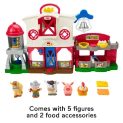 FISHER-PRICE LITTLE PEOPLE CARING FOR ANIMALS FARM -Cheap Boy's Toy Store Image3 puv187
