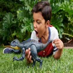 JURASSIC WORLD DINO ESCAPE SLASH 'N BATTLE SCORPIOS REX -Cheap Boy's Toy Store JURASSIC WORLD DINO ESCAPE SLASH N BATTLE SCORPIOS REX 194735001194 HBT41 5 cddf552e 5a63 4799 a395 92805f465563