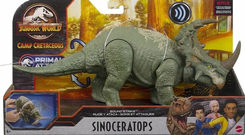 JURASSIC WORLD SOUND STRIKE SINOCERATOPS 1 JURASSIC WORLD SOUND STRIKE SINOCERATOPS