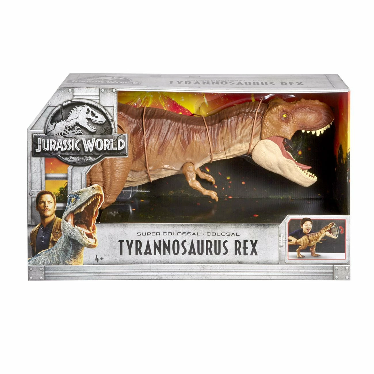 JURASSIC WORLD SUPER COLOSSAL TYRANNOSAURUS REX 1 JURASSIC WORLD SUPER COLOSSAL TYRANNOSAURUS REX