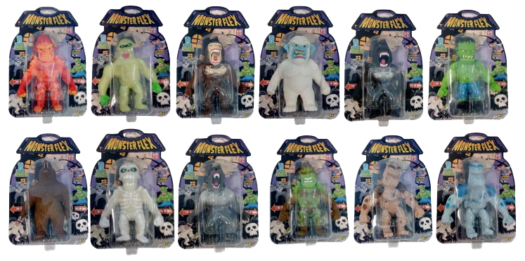 MONSTERFLEX FIGURES ASSORTED 3 MONSTERFLEX FIGURES ASSORTED - Image 3