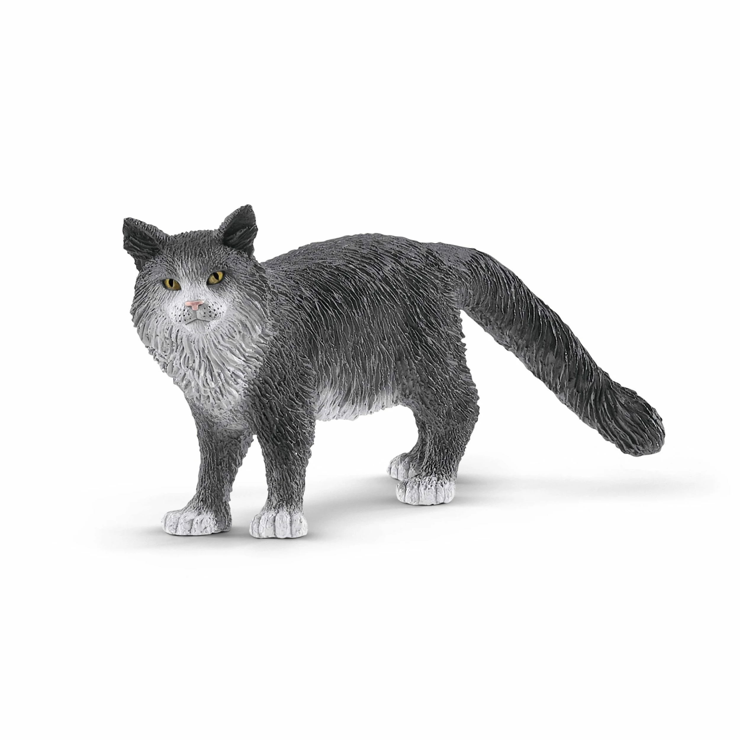SCHLEICH MAINE COON CAT (GREEN DOT) 1 SCHLEICH MAINE COON CAT (GREEN DOT)