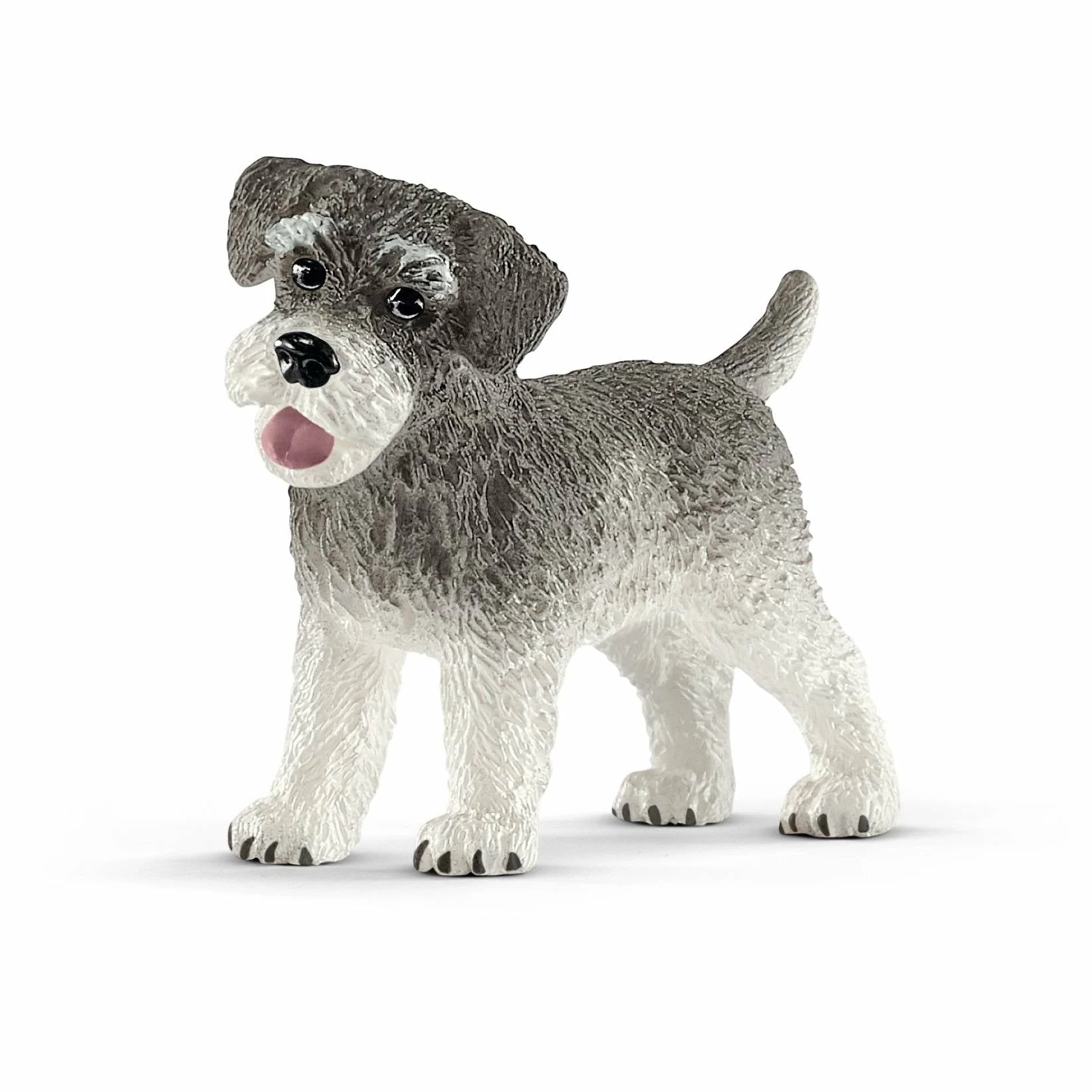 SCHLEICH MINIATURE SCHNAUZER (GREEN DOT) 1 SCHLEICH MINIATURE SCHNAUZER (GREEN DOT)