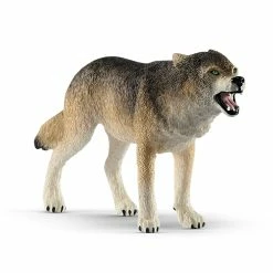 SCHLEICH WOLF (YELLOW DOT)