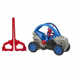 MARVEL SPIDER-MAN RIP N GO VEHICLE SPIDER-HAM -Cheap Boy's Toy Store SPIDERMAN RIP N GO VEHICLE SPIDER HAM 2
