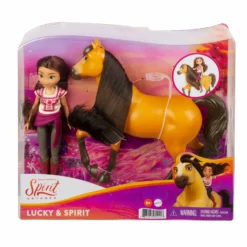 SPIRIT UNTAMED DOLL & HORSE LUCKY & SPIRIT