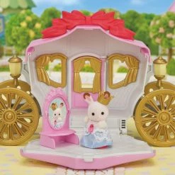 SYLVANIAN FAMILIES ROYAL CARRIAGE SET -Cheap Boy's Toy Store SYLVANIAN FAMILIES ROYAL CARRIAGE SET 5054131055434 5543 5