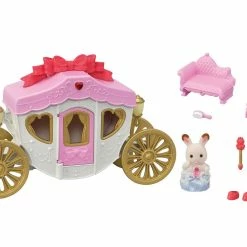 SYLVANIAN FAMILIES ROYAL CARRIAGE SET -Cheap Boy's Toy Store SYLVANIAN FAMILIES ROYAL CARRIAGE SET 5054131055434 55432