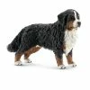 SCHLEICH BERNESE MOUNTAIN DOG FEMALE (RED DOT)