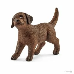 SCHLEICH LABRADOR RETRIEVER PUPPY (GREEN DOT)