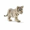 SCHLEICH TIGER CUB WHITE (RED DOT)