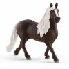 SCHLEICH BLACK FOREST STALLION (GREY DOT)