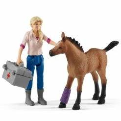 SCHLEICH FARM WORLD VET VISTING MARE AND FOAL -Cheap Boy's Toy Store Schleich Farm World Vet Visting Mare And Foal 2 519abdf7 16b9 40fe b816 06980586ae57