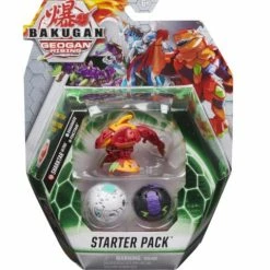 BAKUGAN STARTER PACK SHARKTAR ULTRA RED