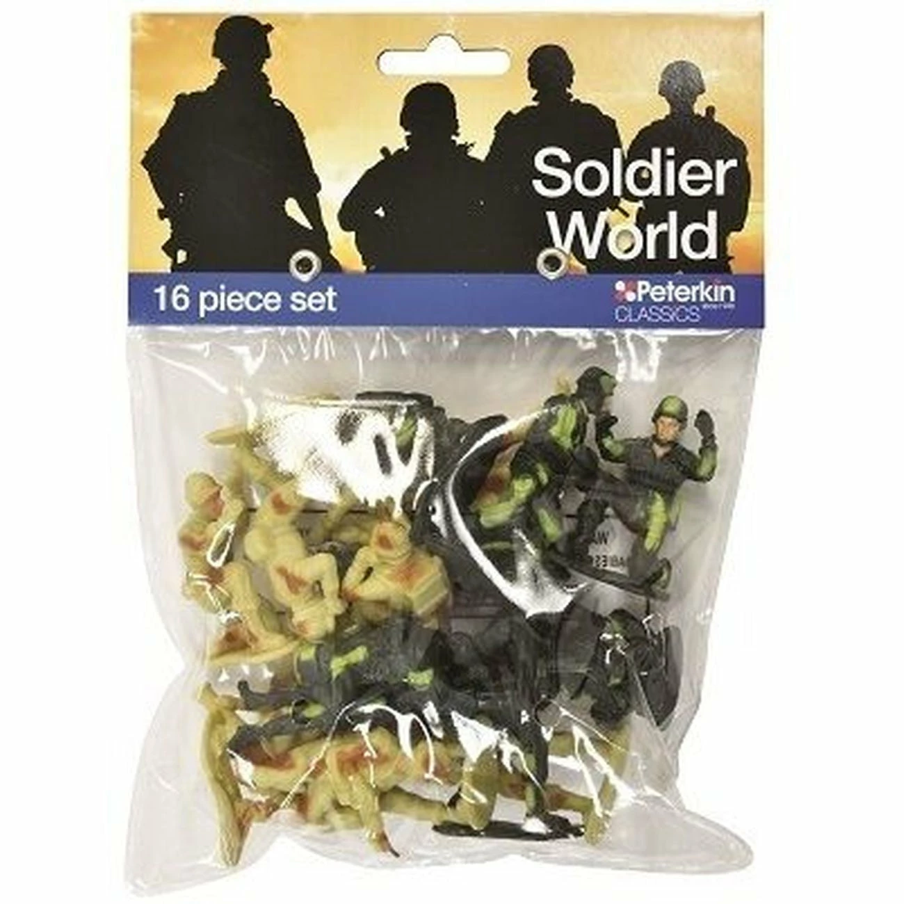 PETERKIN CLASSICS SOLDIER WORLD 16 PIECE FIGURE SET 2 PETERKIN CLASSICS SOLDIER WORLD 16 PIECE FIGURE SET - Image 2