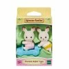 SYLVANIAN FAMILIES CHOCOLATE RABBIT TWINS