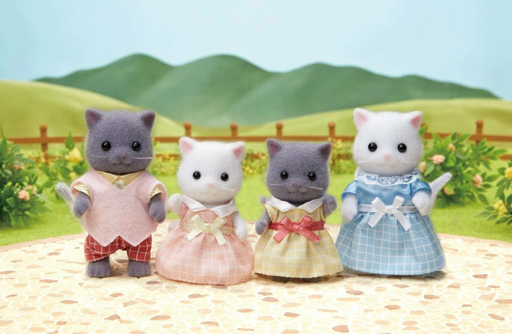 SYLVANIAN FAMILIES PERSIAN CAT FAMILY 4 SYLVANIAN FAMILIES PERSIAN CAT FAMILY - Image 4