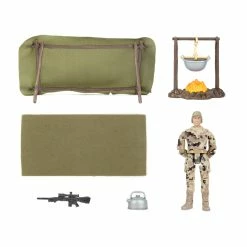 WORLD PEACEKEEPERS FIGURE AND ACCESSORIES. -Cheap Boy's Toy Store T41000 018859770166 Out 20of 20Box