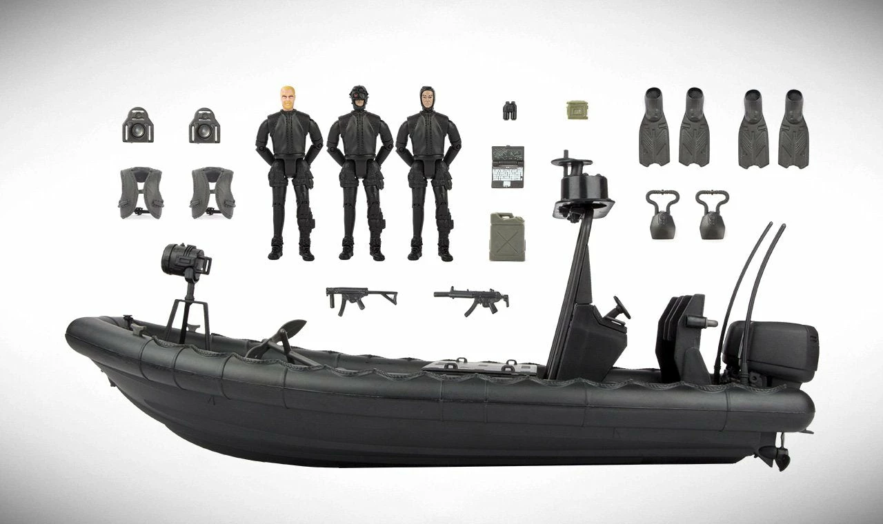 WORLD PEACEKEEPERS MILITARY PATROL BOAT NAVY SEAL (RIB) 2 WORLD PEACEKEEPERS MILITARY PATROL BOAT NAVY SEAL (RIB) - Image 2