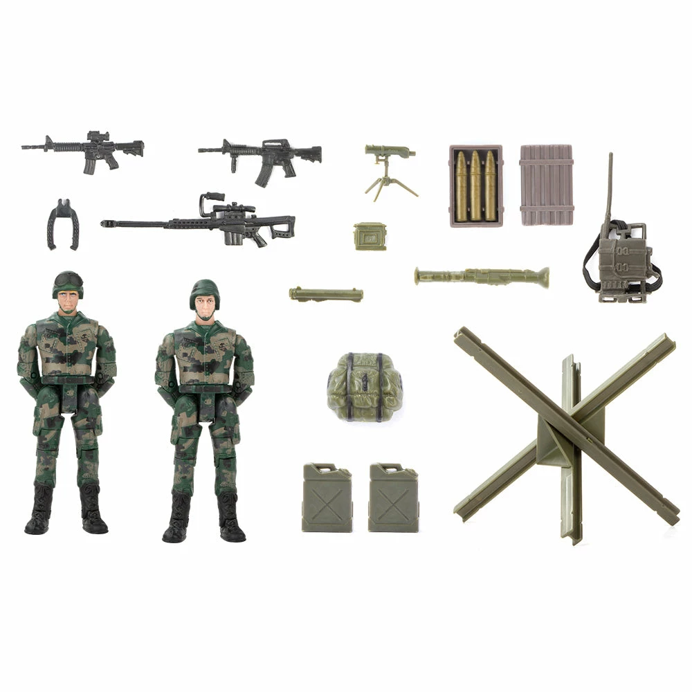 WORLD PEACEKEEPERS 1:18 MILITARY FIGURE MARINE 2 WORLD PEACEKEEPERS 1:18 MILITARY FIGURE MARINE - Image 2