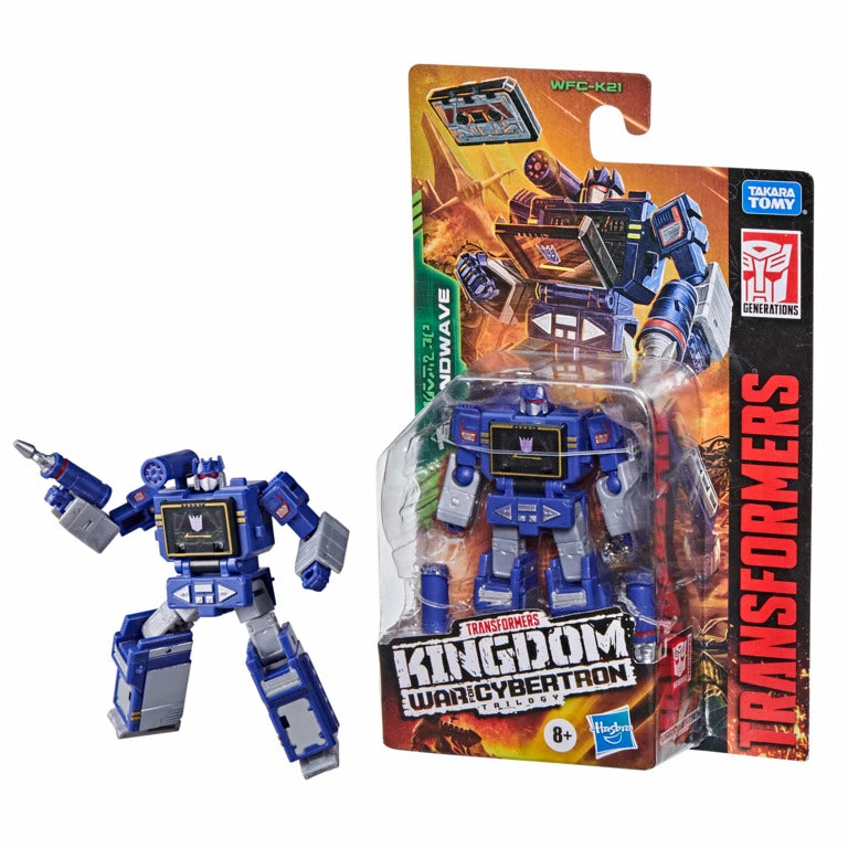 TRANSFORMERS WAR FOR CYBERTRON KINGDOM CORE CLASS FIGURE SOUNDWAVE 2 TRANSFORMERS WAR FOR CYBERTRON KINGDOM CORE CLASS FIGURE SOUNDWAVE - Image 2